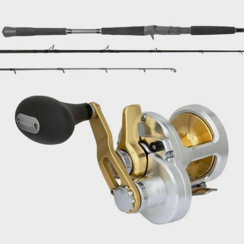 Talica TAC8 Lever Drag / OTI-PBI701MHFA Pitch Black Ins. Combo
