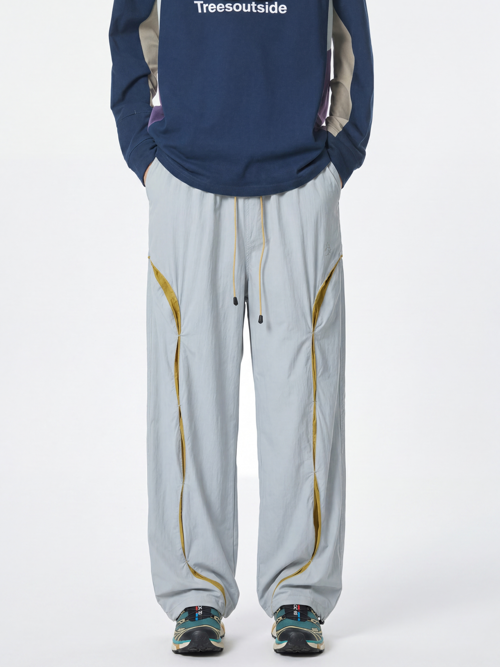AlpineValley - Unisex UV-Resistant Water-Repellent Colorblock Cargo Pants