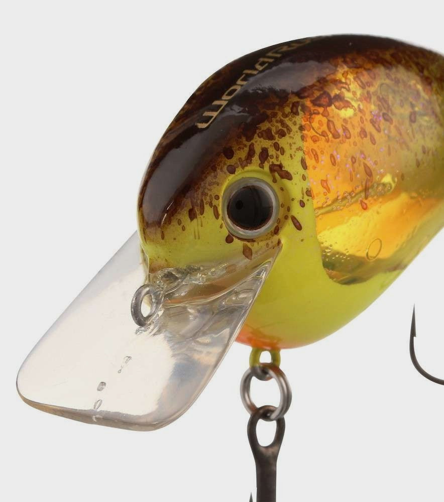 World Rush Square Bill Crankbait - Brown Back Splatter
