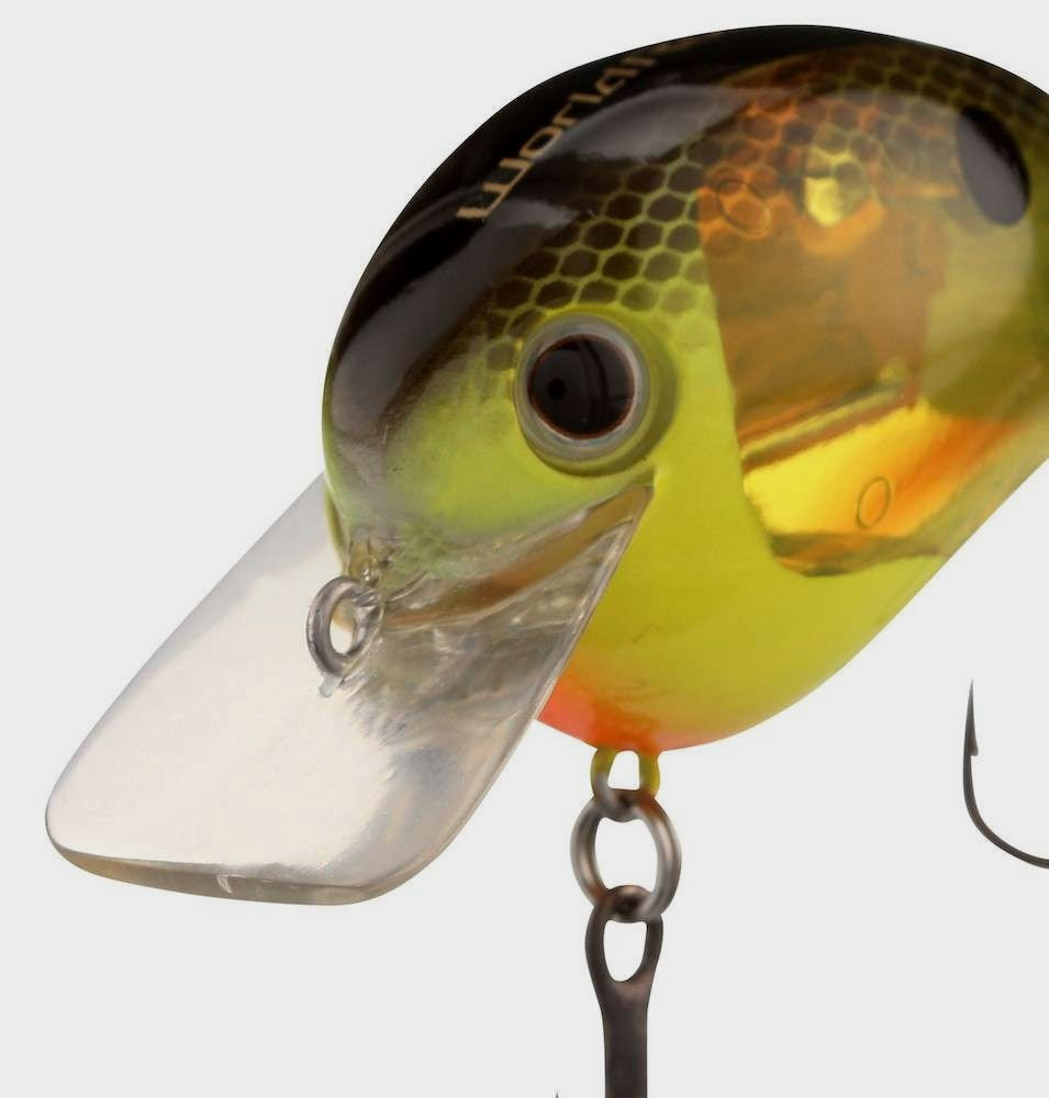 World Rush Square Bill Crankbait - Black Back Chart