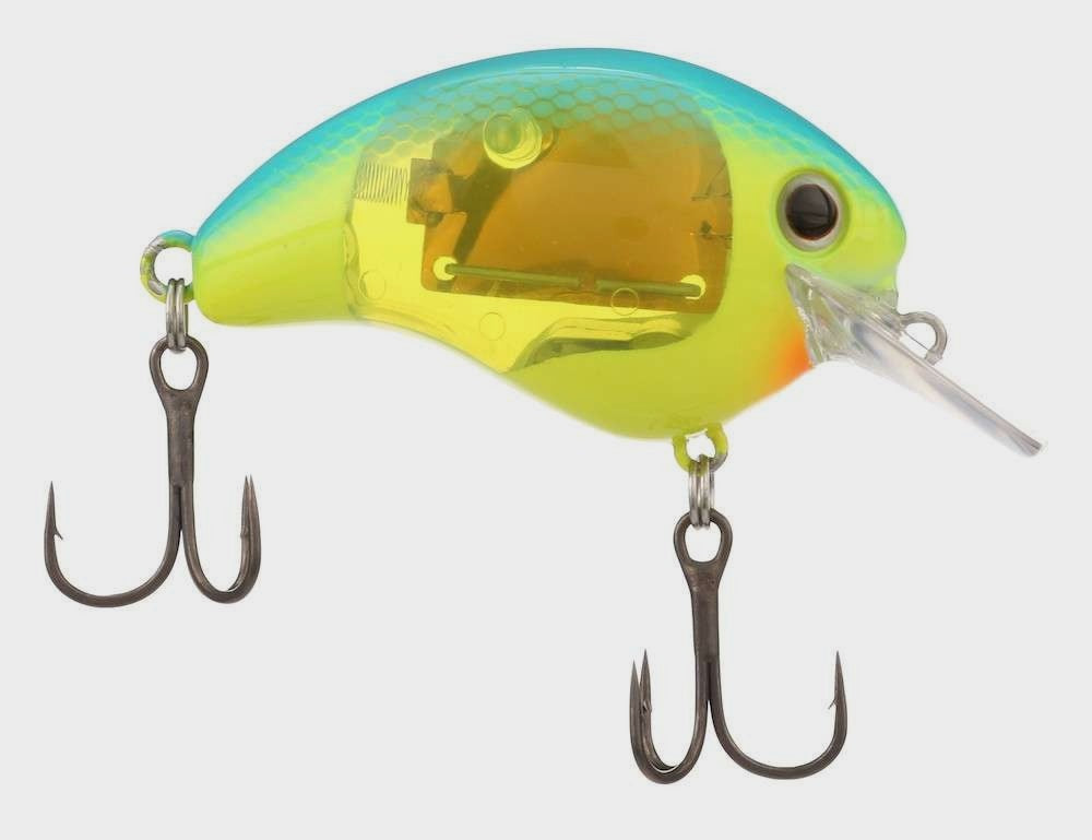 World Rush Square Bill Crankbait - Blue Chart