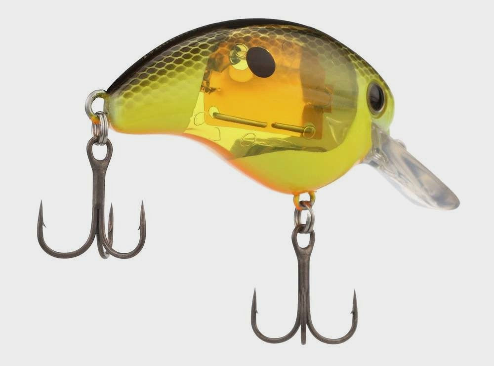World Rush Square Bill Crankbait - Black Back Chart
