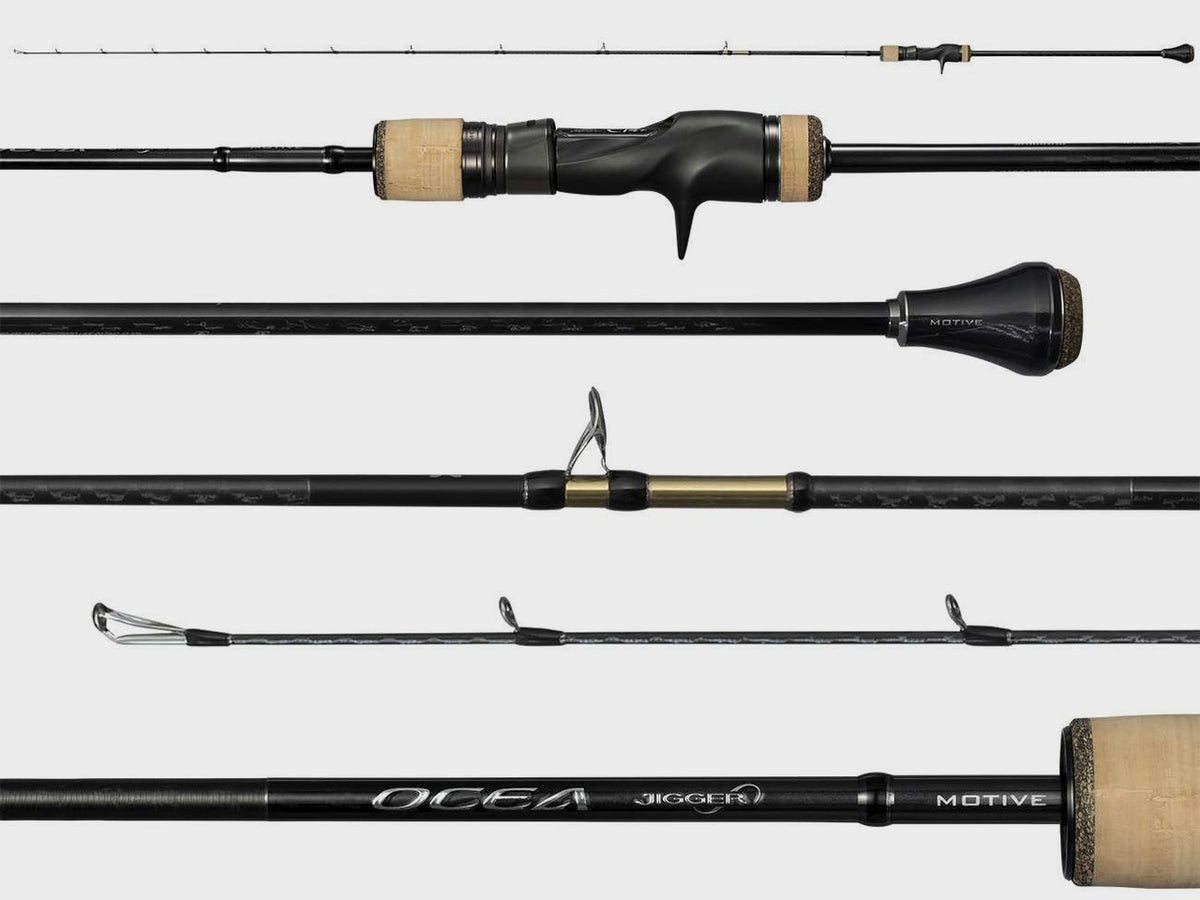 Ocea Jigger Infinity Motive Conventional Slow Pitch Jig Rods