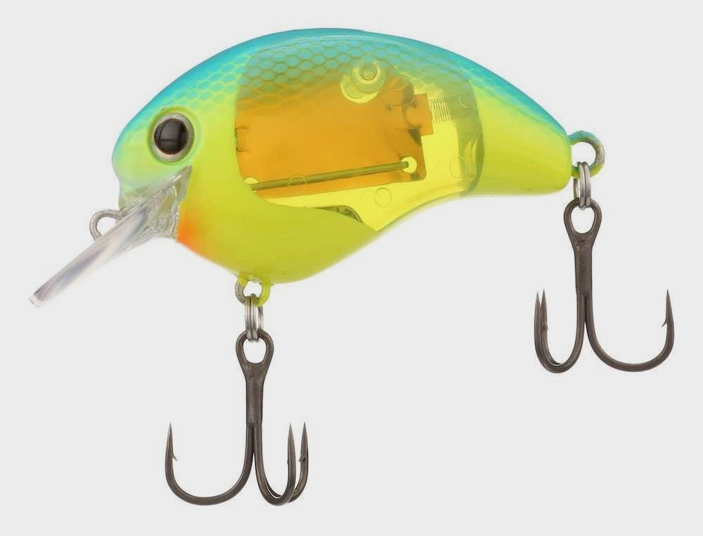 World Rush Square Bill Crankbait - Blue Chart