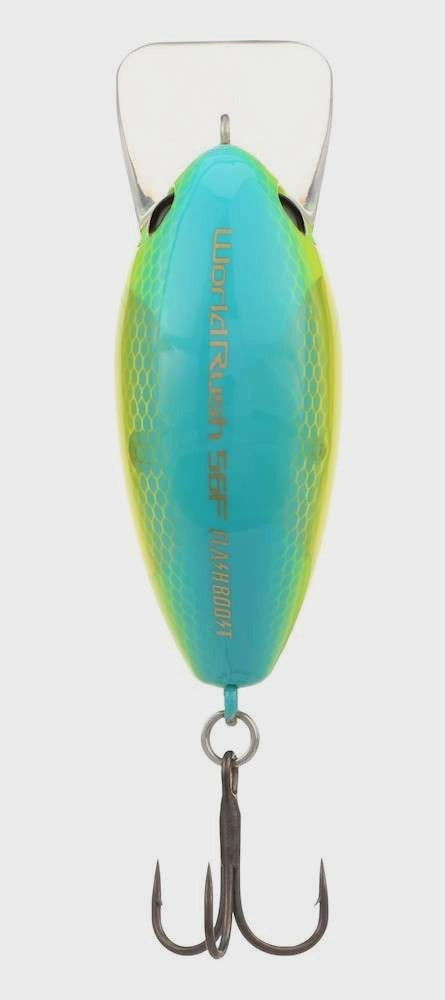 World Rush Square Bill Crankbait - Blue Chart