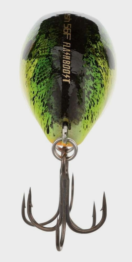 World Rush Square Bill Crankbait - Green Chart Splatter