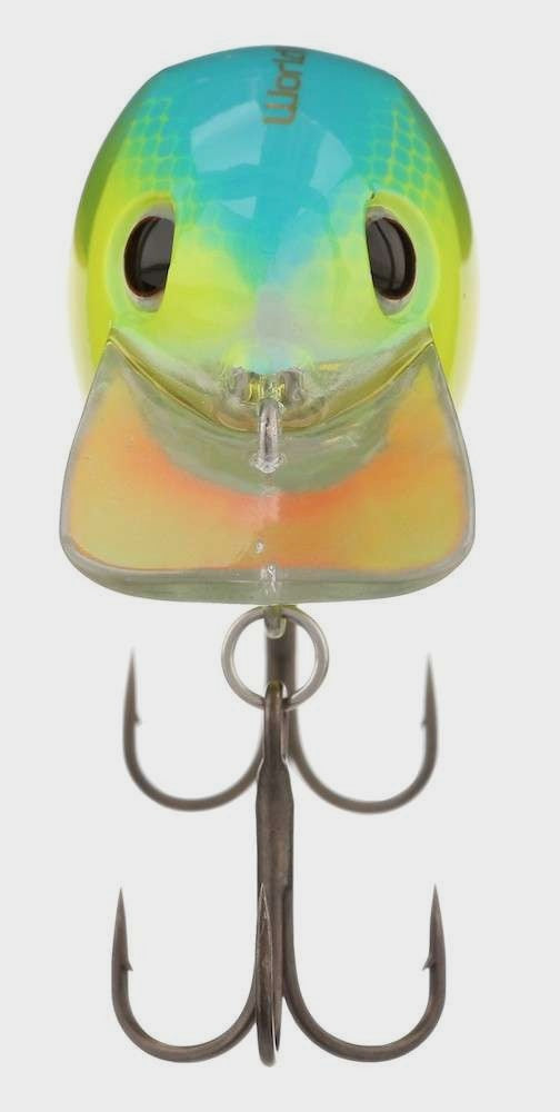 World Rush Square Bill Crankbait - Blue Chart