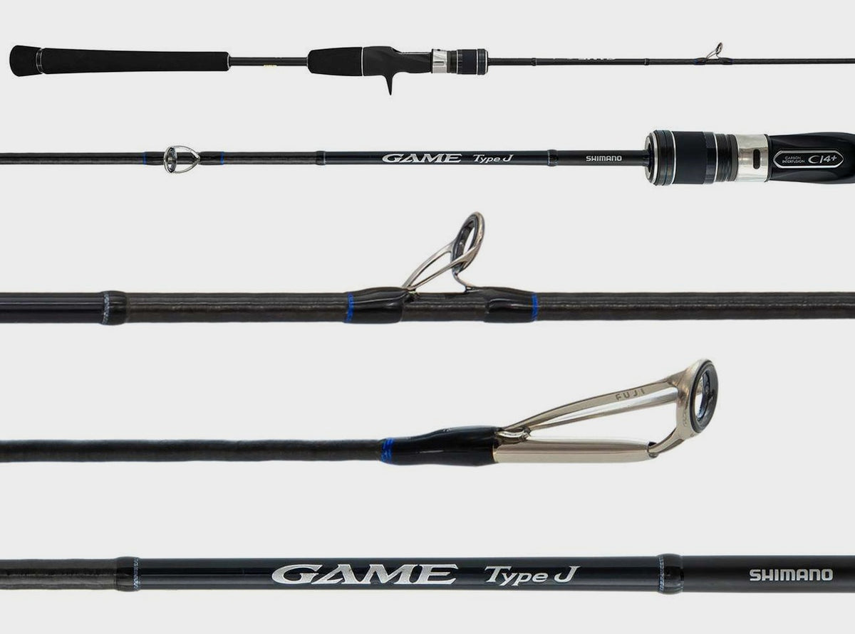 Game Type J Conventional Jigging Rods
