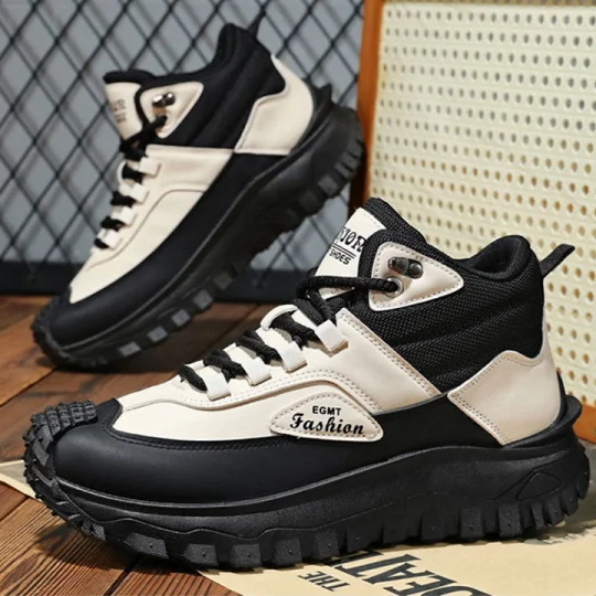 (⏰Limited Time Sale 70% OFF) Men’s Work Hiking Boots – Waterproof, Non-Slip, Puncture and Smash Resistant, Wide Toe, Arch Support – Ideal for Daily Wear and Outdoor Adventures