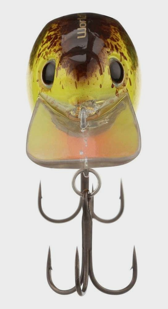 World Rush Square Bill Crankbait - Brown Back Splatter