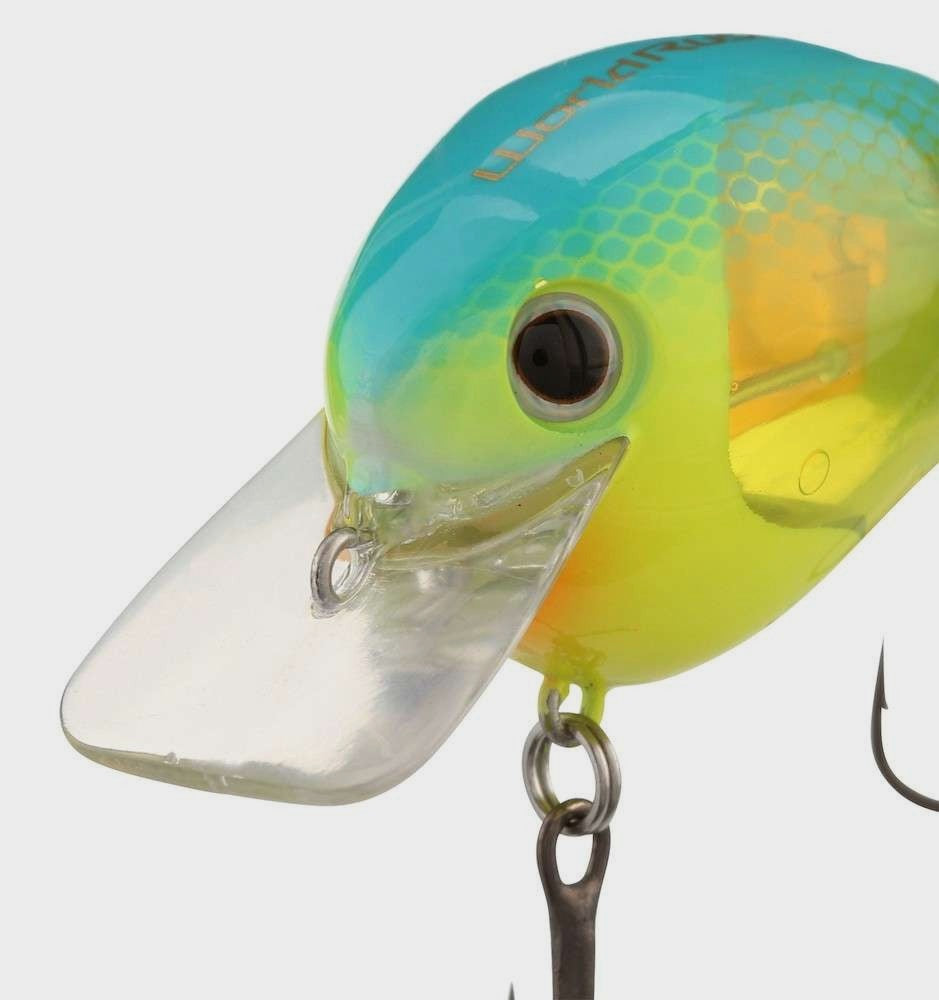 World Rush Square Bill Crankbait - Blue Chart